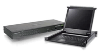 Iogear 16-Port KVM Switch with 17" LCD Rack Mount Bundle