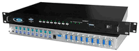NTI PS/2 Rackmount KVM Switch with RS232 Control