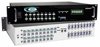 NTI KEEMUX-P16-O-RS 16 Port 1U PS/2 KVM Server Switch with OSD/RS232 Controls