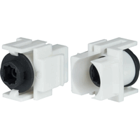 NTI TOSLINK Keystone Jack, Female to Female - Ivory