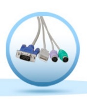 Raritan 6 ft 4-1 KVM Combo Cable