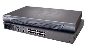 Raritan Dominion Single-feed DC power 16-port secure console server