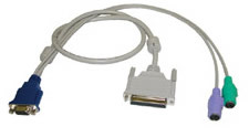 Raritan computer Raritan Ultra Thin KVM Cable 20 ft - CCPT60F