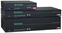 Rose Electronics MultiVideo MPC-8U2V 8-Port, Dual Monitor KVM