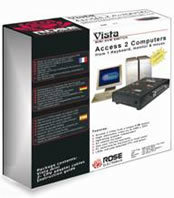 Rose Vista L-series 4-Port KVM Switch