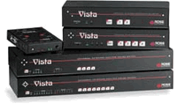 Rose Electronics Vista 4 Port KVM Switch With DB25 Connectors OSD