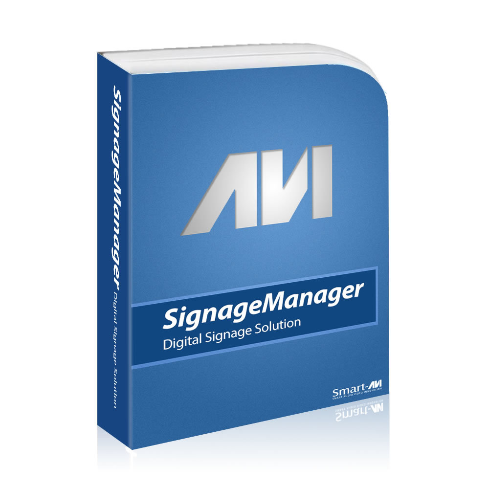 SmartAVI Signage Manager Software