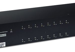 Smart-Avi 16-Port DVI Secure EAL4+ KVM Switch with CAC & Audio
