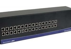 SmartAVI Broadcast unit for 16 DVS Transmitter Cards including Power Supply