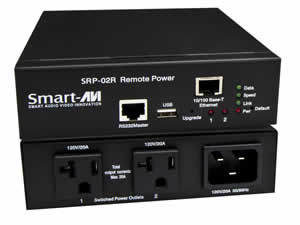 SmartAVI 2-Port Smart Remote Power Unit with US Socket