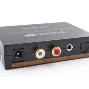 Smart-Avi 4-Port Digital Audio Switch with Analog Converter