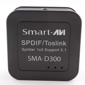 Smart-Avi Digital Optical Audio Three-Way Splitter