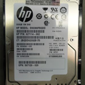 HP G8 G9 300-GB 6G 15K 2.5 SAS SCSI ENTERPRISE HDD 653960-001 652611-B21 653960-001 652625-002 627114-002