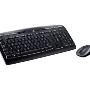 Logitech® Wireless Combo MK330  Portability plus music control