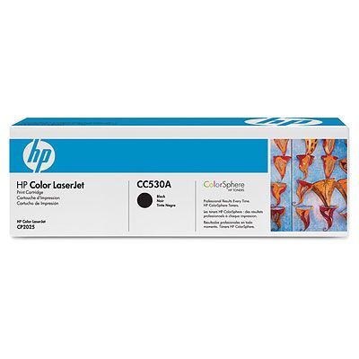 HP Color LaserJet CC530A Black Print Cartridge CP2025 CM2320 MFP
