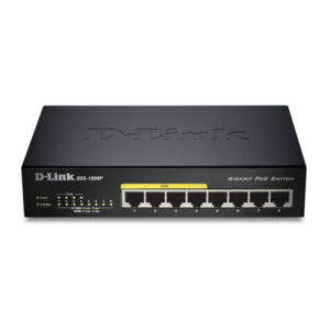 DGS-1008P 8 Port Gigabit Ethernet PoE Switch