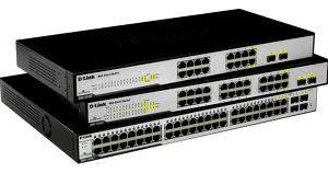 DGS-1224T/E 24-port 10/100/1000Mbps Smart Switch