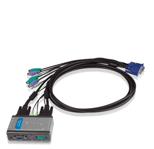 KVM-121    2-port PS/2 KVM Switch with Audio Support