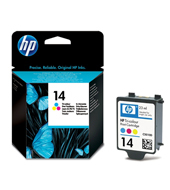 HP 14 Tri-colour Ink Cartridge C5010DE