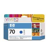 HP 70 130-ml Blue Ink Cartridge C9458A for HP Designjet Z2100 Z3100 Z3200 Z5200
