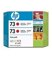 HP 73 2-pack 130-ml Chromatic Red Ink Cartridges CD952A