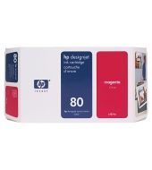 HP 80 175-ml Magenta Ink Cartridge C4874A