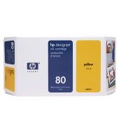 HP 80 175-ml Yellow Ink Cartridge C4873A