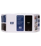 HP 80 350-ml Black Ink Cartridge C4871A