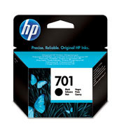 HP 701 Black Inkjet Print Cartridges CC635AE