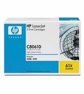 HP LaserJet C8061X Dual Pack Black Print Cartridge C8061D