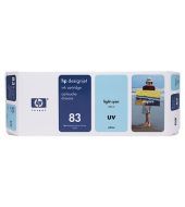 HP 83 680-ml Light Cyan UV Ink Cartridge C4944A
