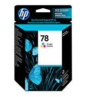 HP 78 Tri-color Inkjet Print Cartridge C6578D