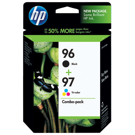 HP 96/97 Combo-pack Inkjet Print Cartridges C9353BN