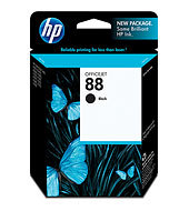 HP 88 Black Officejet Ink Cartridge C9385A