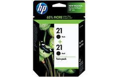 HP 21 2-pack Black Inkjet Print Cartridges C9508FN