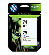 HP 74/75 Combo-pack Inkjet Print Cartridges CC659FN