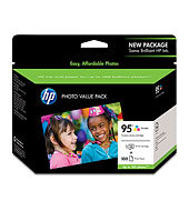 HP 95 Series Photo Value Pack-100 sht/4 x 6 in Q7932AN