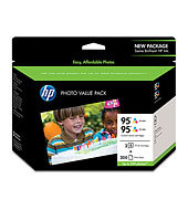 HP 95 Series Photo Value Pack-200 sht/4 x 6 in Q7938AN