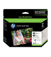 HP 95/99 Series Photo Value Pack-100 sht/4 x 6 in Q7958AN
