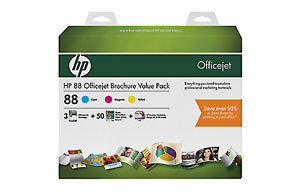 HP 88 Officejet Brochure Value Pack Q8933AN