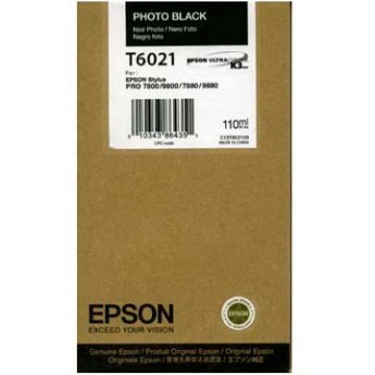 T602100 110 ml Photo Black UltraChrome Ink Cartridge 9800 7880